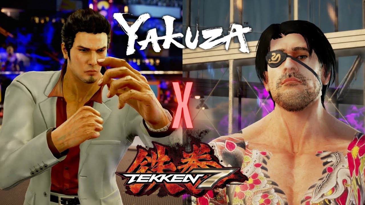 Kiryu and Majima Mod Showcase Tekken 7 PC YouTube