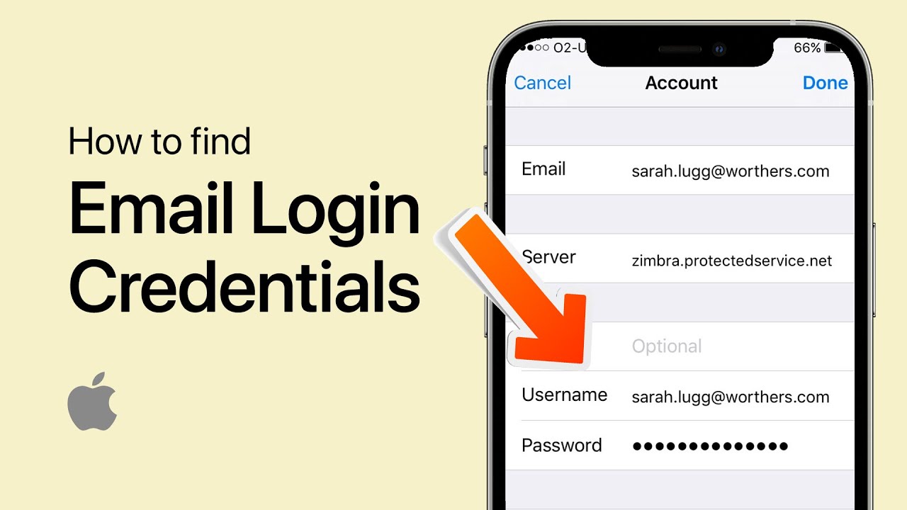 How To Check Email Password On IPhone YouTube