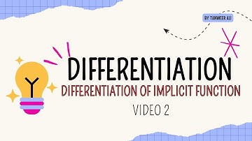 DARIVATIVE OF IMPLICIT FUNCTION||#maths12#cbse#stateboard#geniuscampus