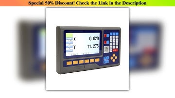Deal 8 Languages 2 Axes 3 Axis LCD DRO Digital Readout Display Counter for Milling Lathe Turning Ma