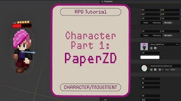 UE5 Character Part 1: PaperZD {RPG Tutorial – CHARACTER/MOVEMENT}