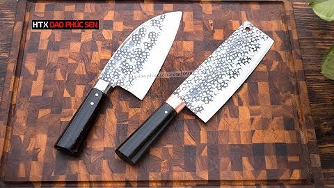 DAO PHÚC SEN, CẶP DAO CHẶT  THÁI  CÁN MUN CHẤT LƯỢNG_HÀNG CHUẨN CỦA HTX DAO PHÚC SEN