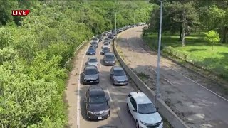 Traffic setbacks in St. Louis after storms