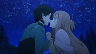 Sword Art Online || Asuna x Kirito「 AMV 」Moonlight