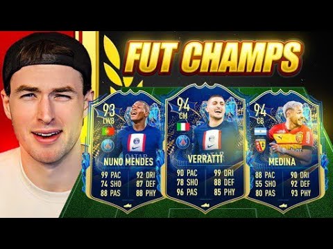 FUT Champs w/ 94 Verratti, 94 Medina, 93 Nuno Mendes