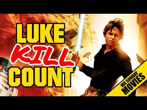 LUKE SKYWALKER Movie Kill Count Supercut