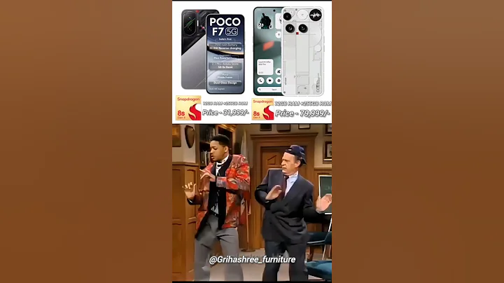 Poco f7 Vs Nothing Phone 3 Funny video 😂 #pocof7 #nothingphone3 #realme15t #iphone17 #shorts #funny