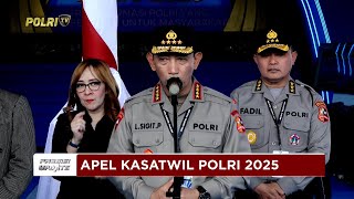 Download Lagu PRESISI UPDATE: LIVE - PERNYATAAN KAPOLRI TERKAIT APEL KASATWIL POLRI 2025 24/11/25 (13.00) MP3