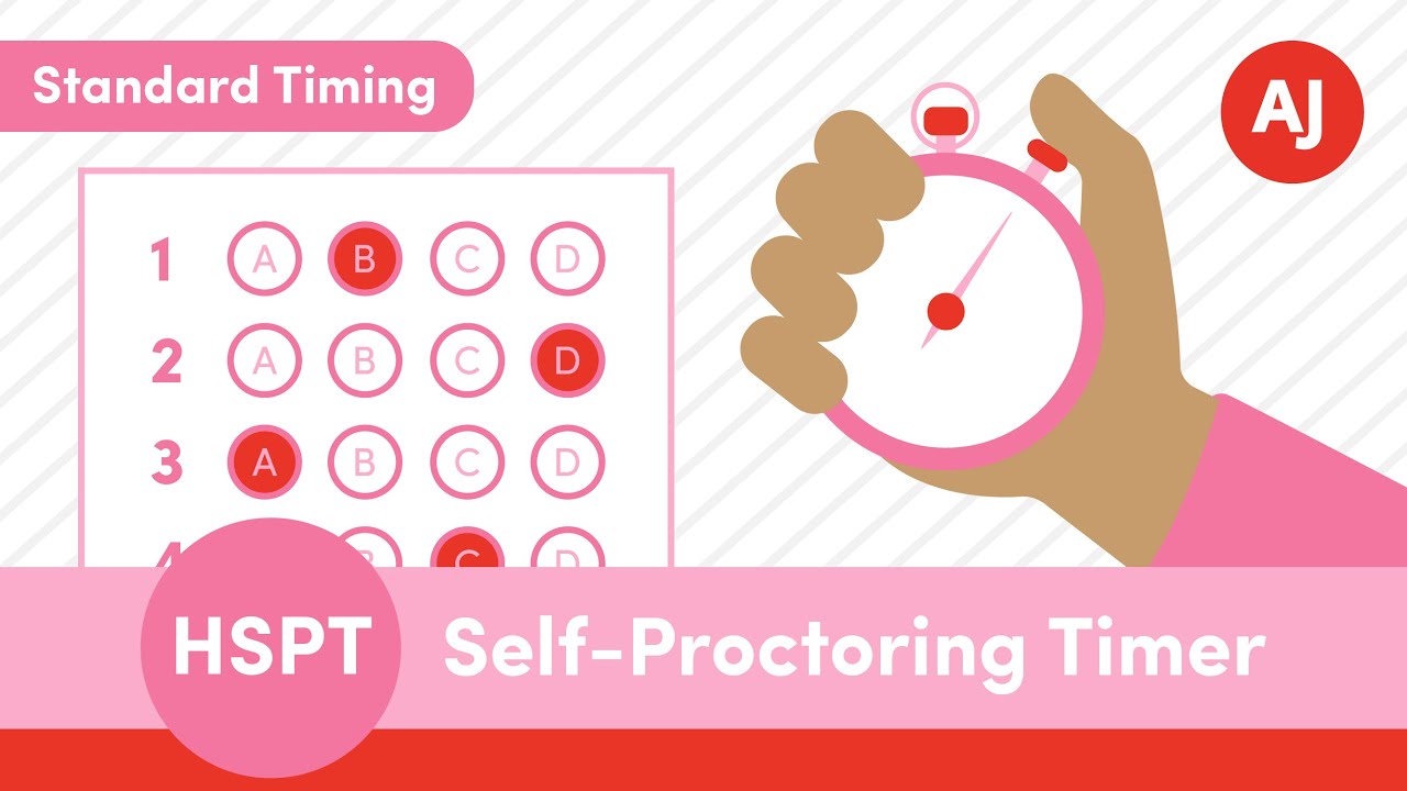 HSPT Self-Proctoring Timer: Standard Time