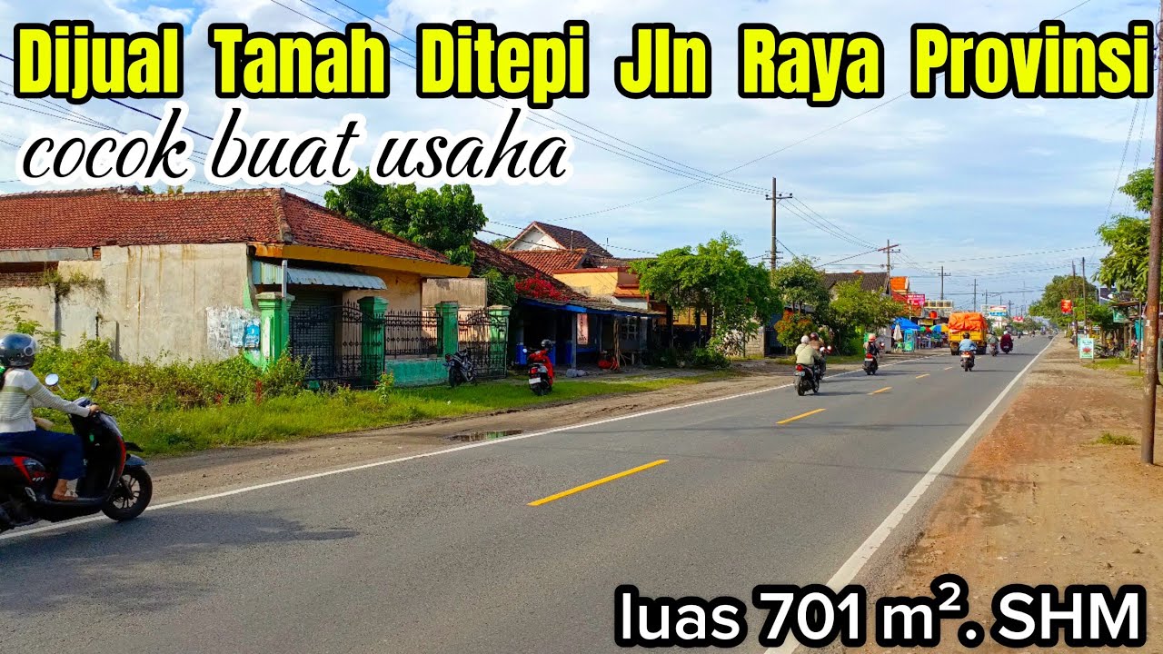 Dijual Tanah Ditepi Jln Raya Provinsi 701 m²( 082194791760 ) 