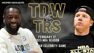 Team Dwayne vs Team Ryan Full Game Highlights | Feb 17 | 2023 NBA All Star Celebrity Game