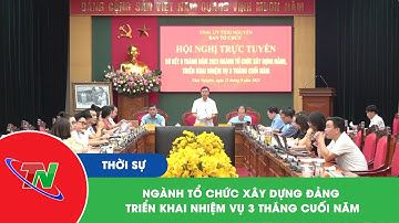 Ngành Tổ chức Xây dựng Đảng triển khai nhiệm vụ 3 tháng cuối năm