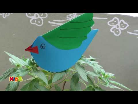 How to Make Colorful Bird with Paper - Simple DIY Paper Crafts Ideas