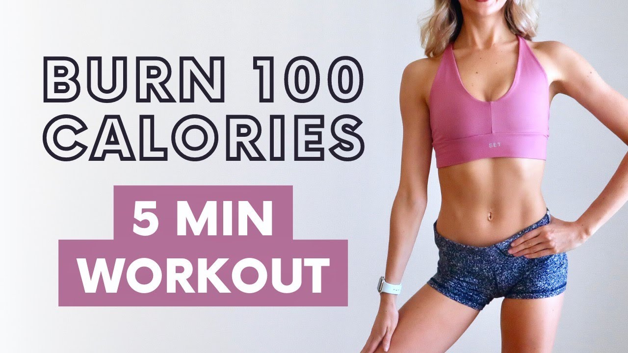 BURN 100 CALORIES IN 5 MINUTES | Quick and Intense Full Body Workout