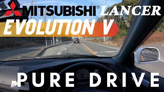 Mitsubishi Lancer Evolution 5 | Pure Drive | Test Drive
