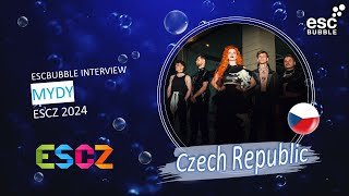 MYDY - Red Flag Parade / ESCZ 2024 - Eurovision Czech Republic / Interview
