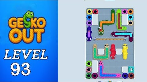 Gecko Out Level 93 Walkthrough