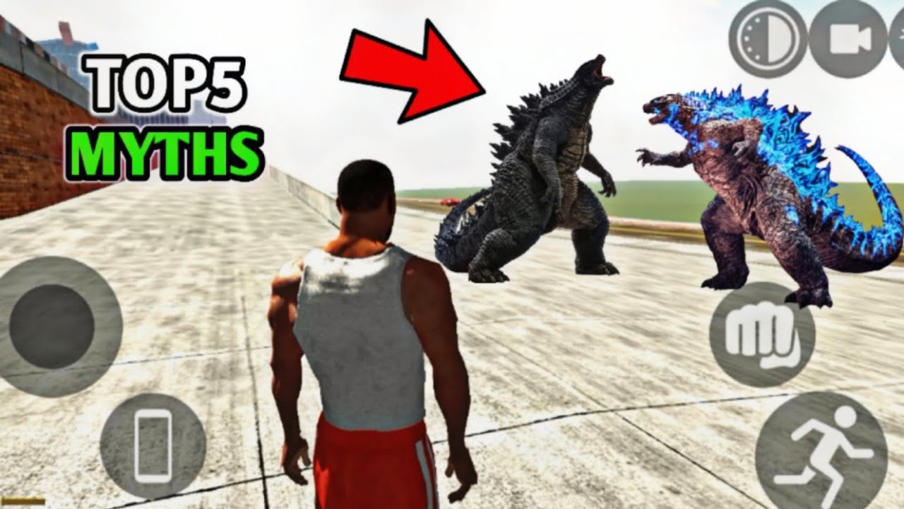 GODZILLA🤑INDIAN BIKE DRIVING 3D | INDIAN BIKE DRIVING 3D MYTH GODZILLA ...