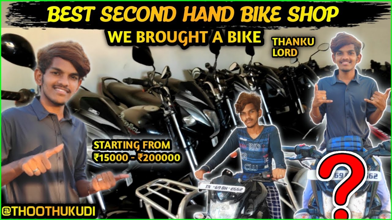 BIKE வாங்கிட்டோம் !! Best second hand bike shop in Thoothukudi BEST and CHEAP DIML VLOG