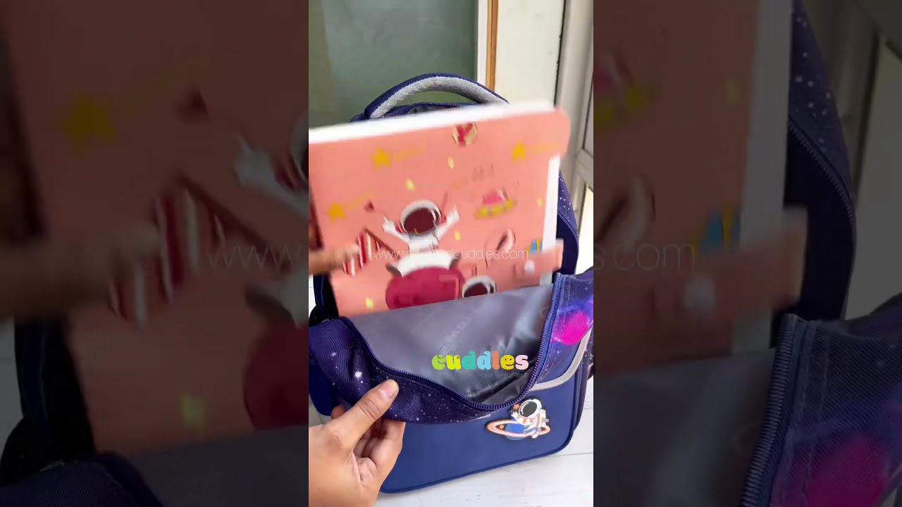 Stay organized in style with our cosmic backpack 