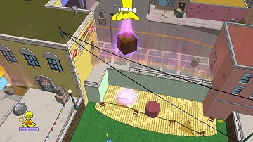 The Simpsons Game (Xbox 360) ~ Level 5: Mob Rules (Story / Collectables)