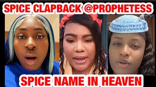 Prophetess Daniella Smith merchandising the gospel⁉️Spice vs Christine Mclean‼️👀👀