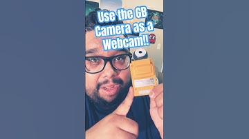 Met de GB Operator uit Epilogue kun je de Game Boy Camera als webcam op je pc gebruiken! #gameboy