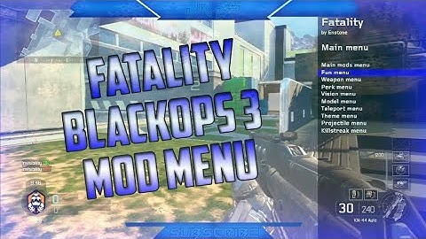 [SHOWCASE][PS3]Black Ops 3 Fatality Mod Menu [RTM] [1.07] +DOWNLOAD
