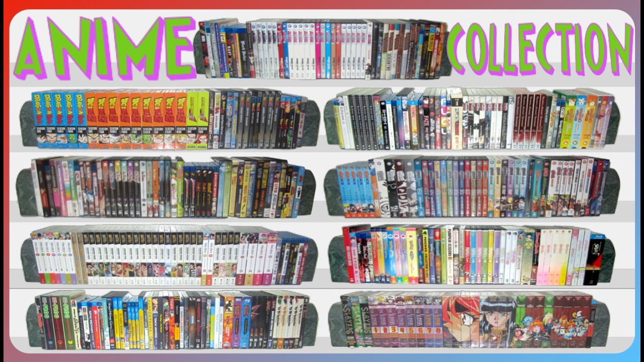 Complete Massive Anime VHS, DVD and Blu Ray Collection | 2026
