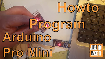 HowTo Program Arduino Pro Mini, USBASP