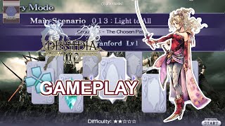 Dissidia 012 Final Fantasy Scenario 13 Chapter 3 PSP (PPSSPP) Full Gameplay | Terra | Sharung