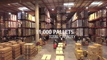 Pallet shuttle system at Didactic warehouse logistics | Mecalux UK