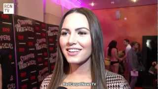 Sabine Jemeljanova Interview - Strippers vs. Werewolves World Premiere