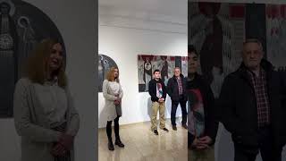 Життя в студентській галереї вирує 🔥 Відкриття виставки Бориса Шеремети «Лінія перетину» #виставка