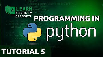 Coding in Python 05 - Lists and Dictionaries (Learn Linux TV Classics)