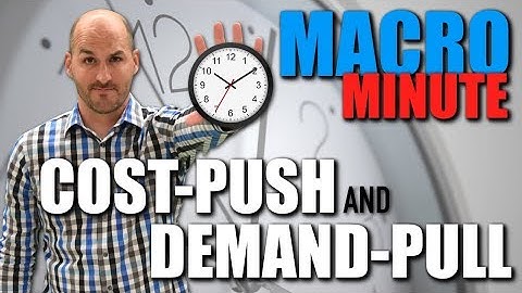 Macro Minute -- Cost-Push and Demand-Pull Inflation