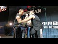 Sasho Andreev vs RVJ - Rob Vigeant Right hand round 1 ARMWARS Arnold Classic