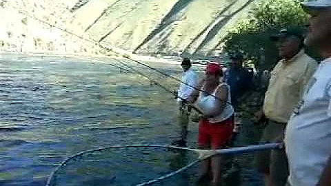 Salmon Fishing in Riggins 2011 Carla Hare.AVI