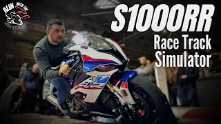 BMW S1000RR Race Track simulator NEC Motorcycle Live 2022 #bmws1000rr 🔥🔥🔥 screenshot 1