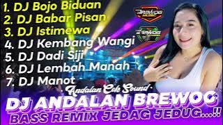 DJ ANDALAN BREWOG BASS REMIX JEDAG JEDUG FULL ALBUM - BOJO BIDUAN, BABAR PISAN, ISTIMEWA