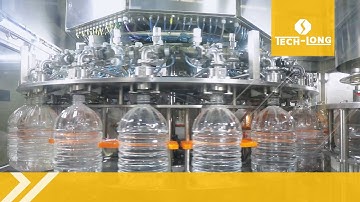 Nongfu Spring 3000BPH water filling, Blower- Filler-Capper Monobloc production line (12L)