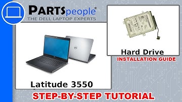 Dell Latitude 3550 (P38F001) Hard Drive How-To Video Tutorial
