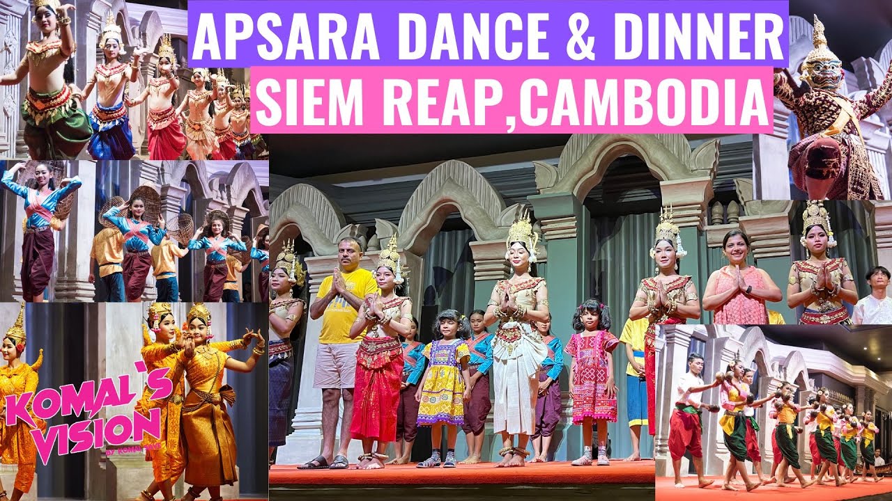 Apsara Dance Traditional Khmer Dance from Siem Reap Cambodia | Apsara Dance with Dinner Cambodia