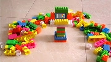 Satisfying DIY phone stand/ASMAR Building blocks games #asmr #asmrsounds #buildingblocks 