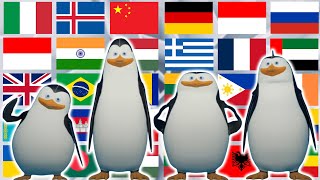 'Los Pingüinos me la van a Mascar' in different languages meme