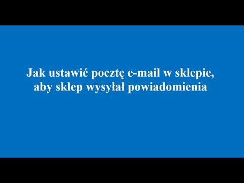 Wideo: Wyłącz Powiadomienia E-mail