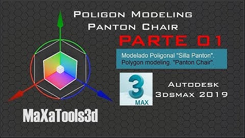 Modelado Poligonal "Silla Panton".Polygon modeling. "Panton Chair".
