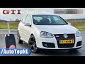 VW Golf GTI MK5 edition 240 ABT 232,150KM REVIEW on AUTOBAHN by AutoTopNL