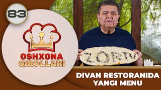 Oshxona Qirollari 2-Mavsum 83-son DIVAN RESTORANIDA YANGI MENU