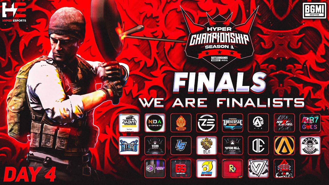 [HINDI] {DAY 4} 30K FINALS || HYPER CHAMPIONSHIP S1 || HYPER ESPORTS ...